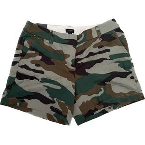 NWT J.Crew Chino Shorts in Camo